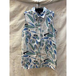 NWT Alfani Earth Toned Sleeveless Tunic